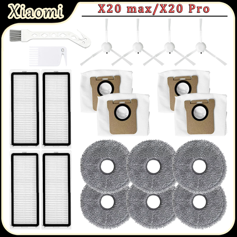 Robot Vacuum - 交換部品キット Xiaomi X20 Max /X20 Pro