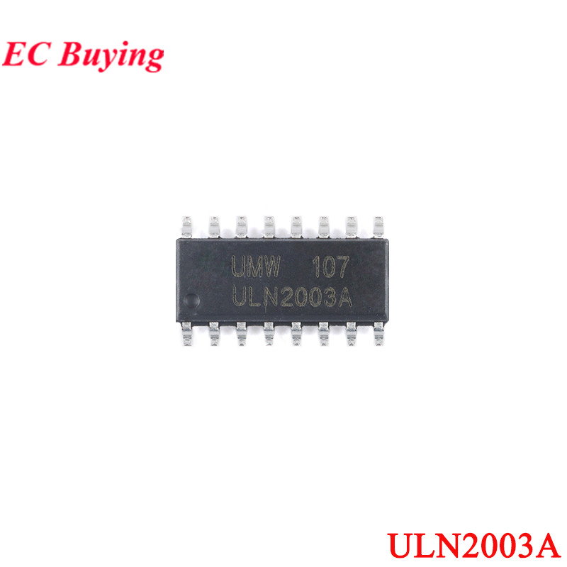 Uln2003 Driver - 集積回路ICアレイドライバーuln2003 uln2003a sop-16 sop16 50pcs 5pcs