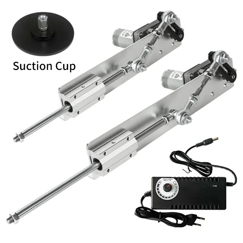 Dc Motor 12V - DC 12V/24V 往復リニアアクチュエータ伸縮モーター 6-20cm ストローク速度制御自動化用吸盤
