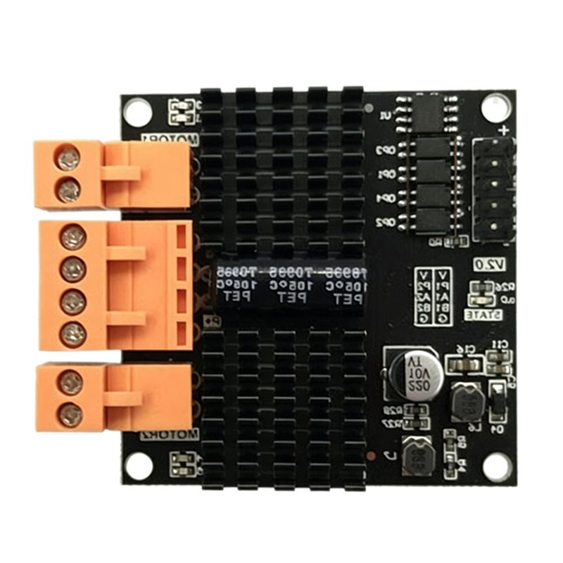 Motor Driver L298N - ABJT-DC ブラシモータードライバーモジュール 12V/24V 12A 2チャンネル 300W