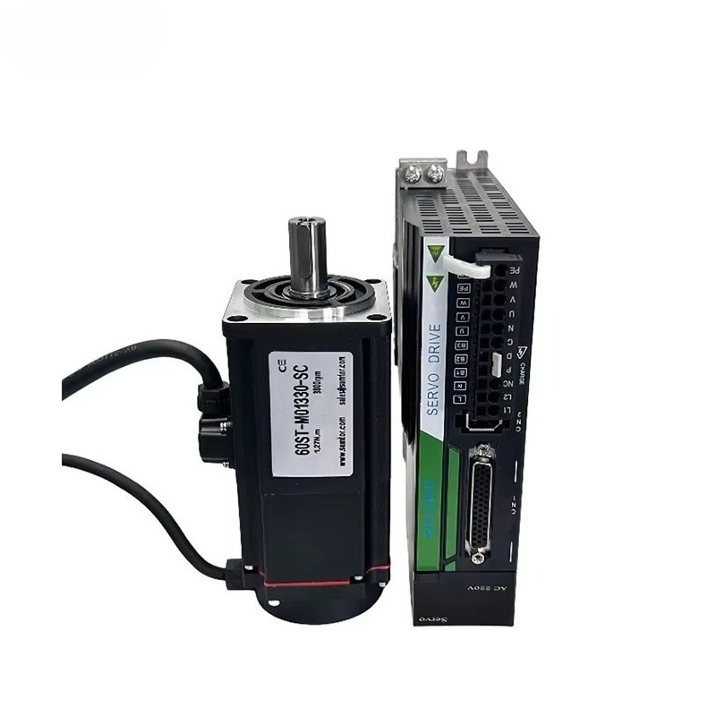 Servo Kit - サーボモーターキット 220v 400w ブレーキ付きACサーボモーター 1.27N.M 2.5A