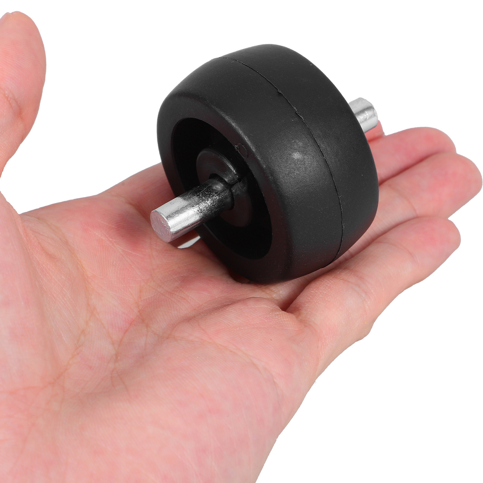Caster Wheel - 4個入り、パラソル台用プラスチック製キャスター、屋外用パラソル台の交換用車輪、パティオ用。