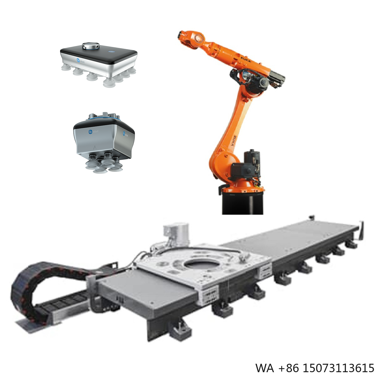 Robot Gripper - IRB 1520ID用オリジナルロボット真空グリッパー、1年間保証、食品果物包装倉庫自動化用