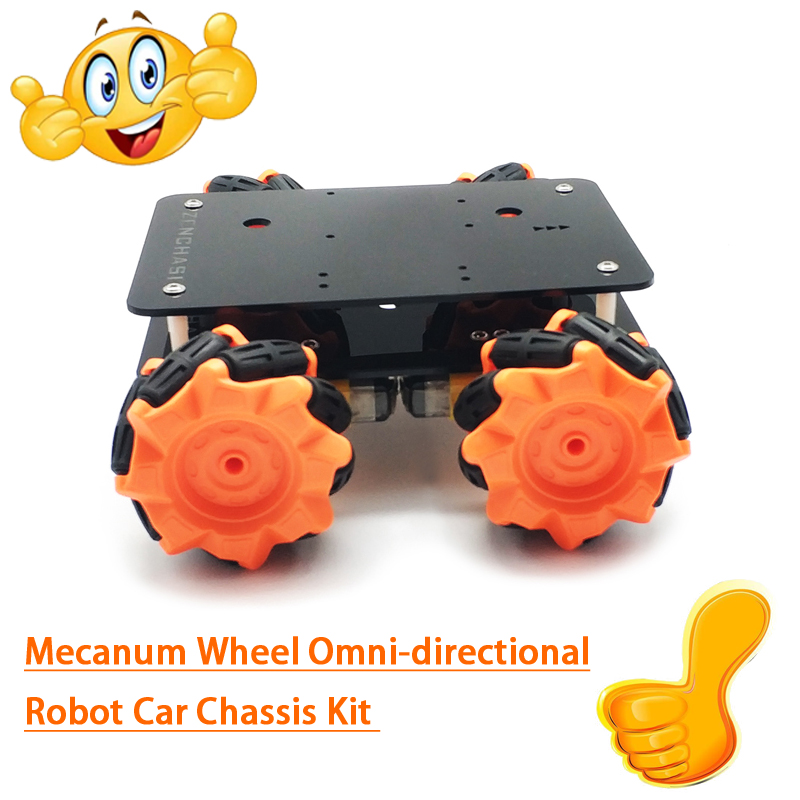 Tracked Robot Chassis - Mecanum全方向性ロボットカーシャーシキット,arduino raspberry pi用のttエンジン,diy玩具