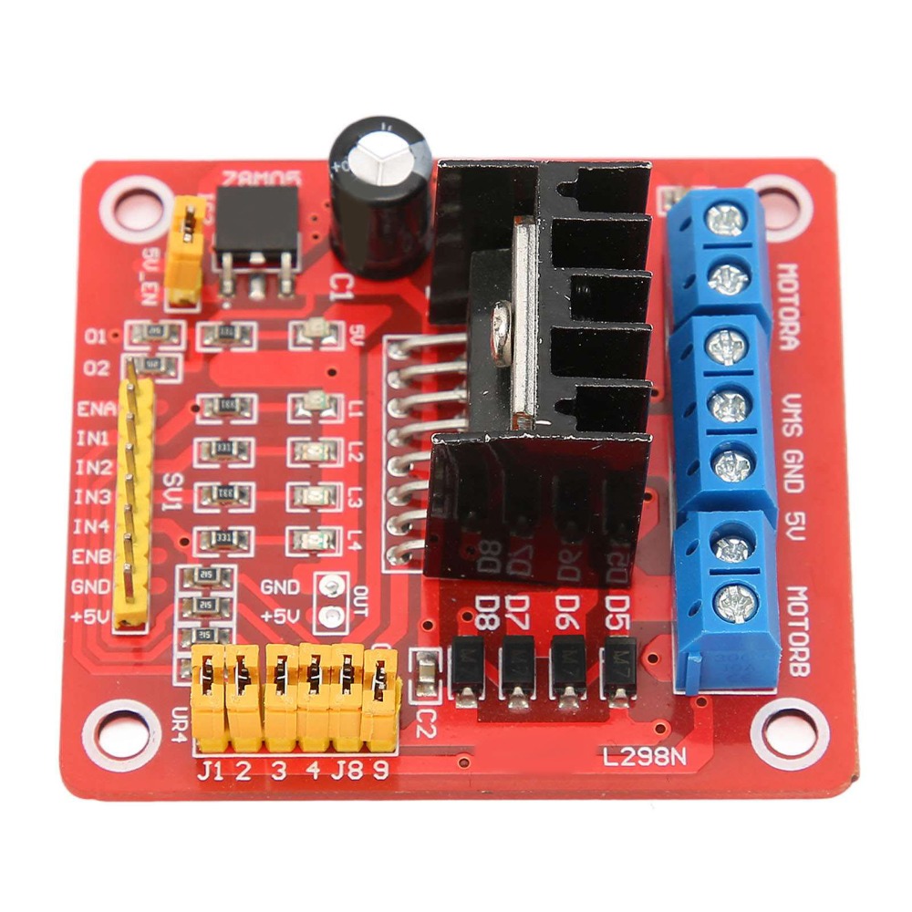 L298N ステッピングモータードライバーモジュール 5V- - Motor Driver L298N のレビューと価格