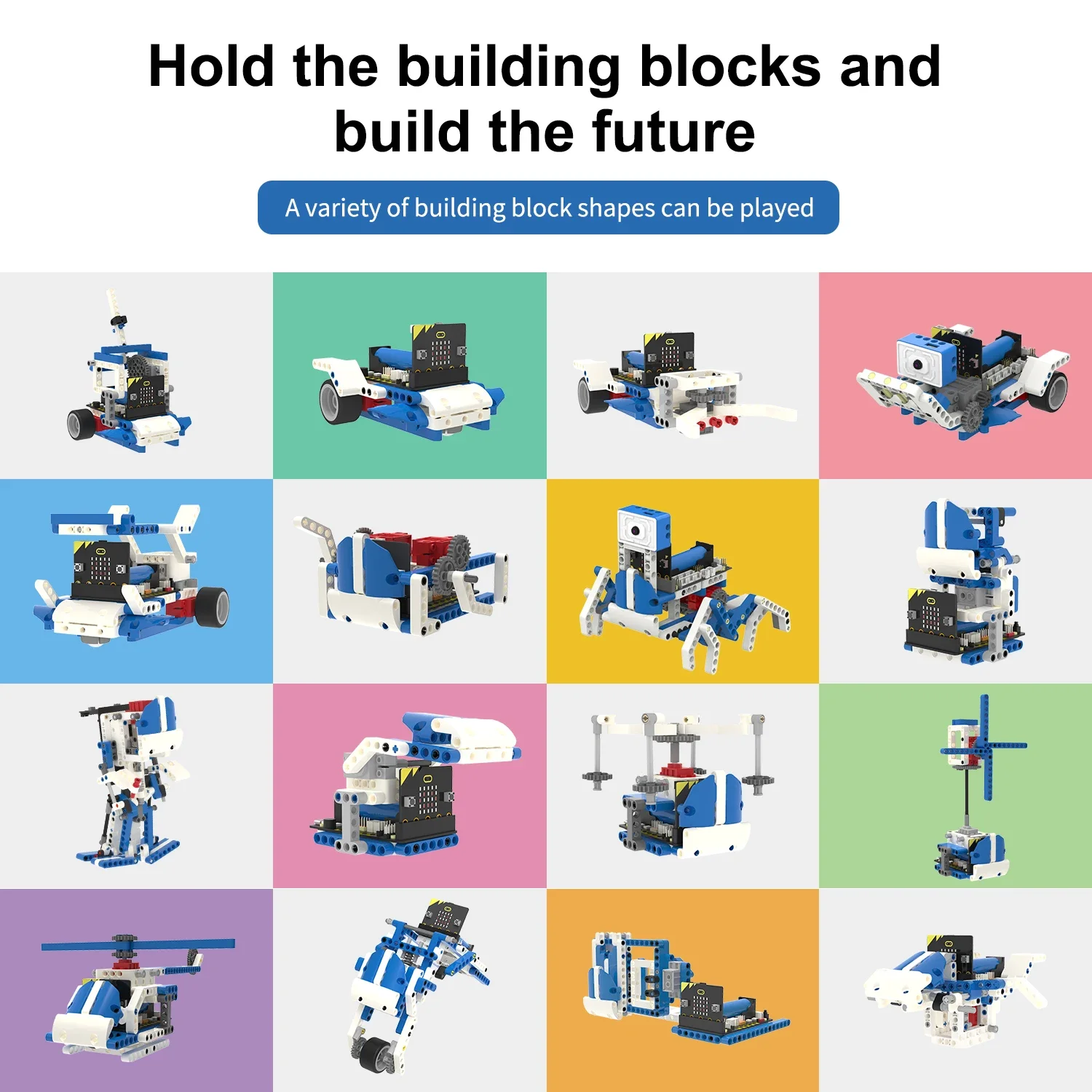 BBC Microbit V2 ビルディングブロックロボット - Microbit Robot のレビューと価格