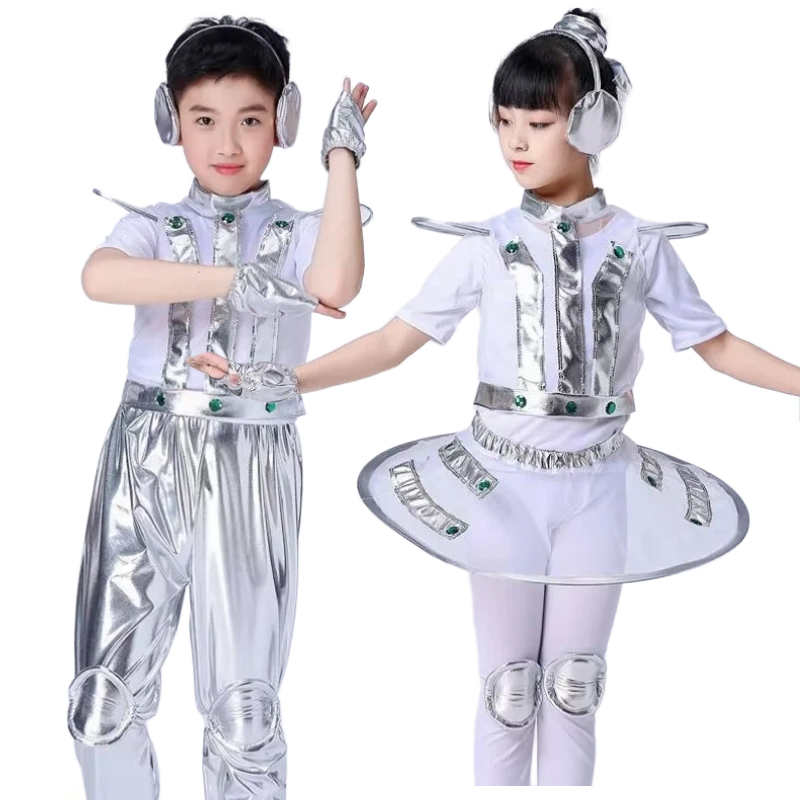 キッズロボット宇宙未来スタイルコスチューム男の子女の子パフォ - Robotics Kit のレビューと価格