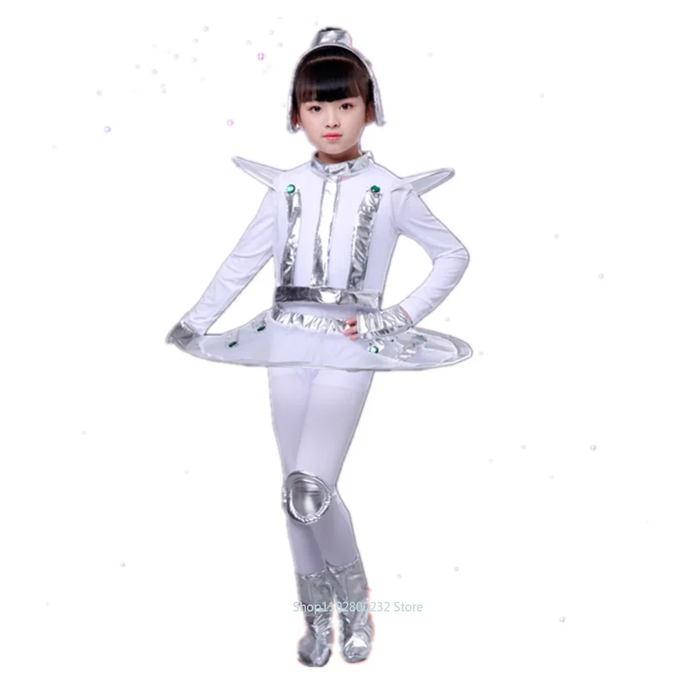 キッズロボット宇宙未来スタイルコスチューム男の子女の子パフォ - Robotics Kit のレビューと価格