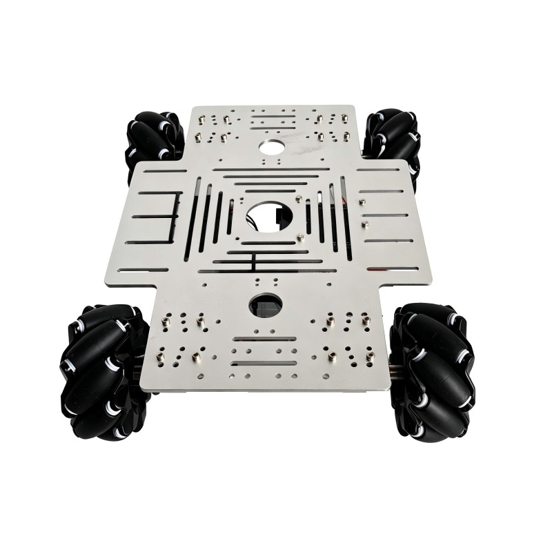 15kg積載 4WD メカナムホイール ロボットカーキット  - Arduino Robot のレビューと価格