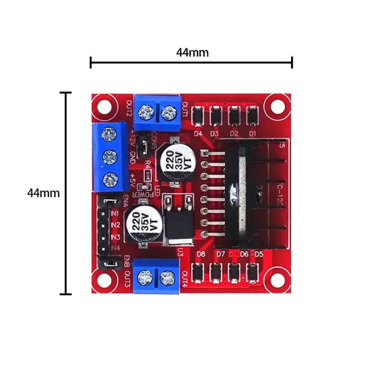 L298N モジュールモータードライバーコントローラーボード - Motor Driver L298N のレビューと価格