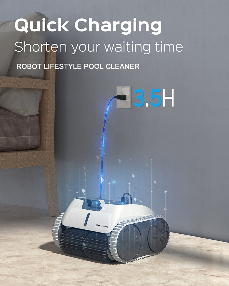 ロボットプールクリーナー ワイヤレス自動 3312 PRo  - Ros Robot のレビューと価格