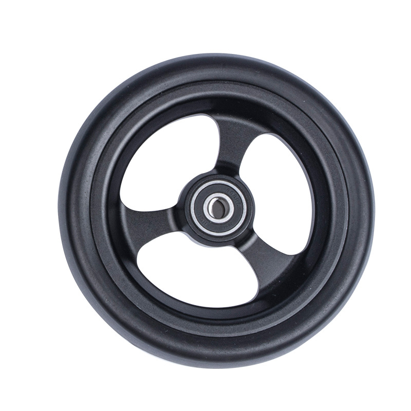 5インチのスポーツ用車椅子用前輪2個セット。アルミニウム合金 - Caster Wheel のレビューと価格