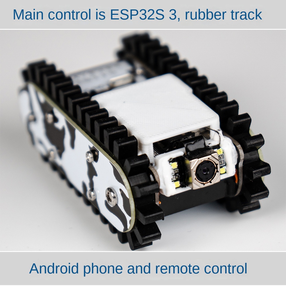 OpenMv-金属製のタンクトップを備えたクローラーシャーシ - Tracked Robot Chassis のレビューと価格