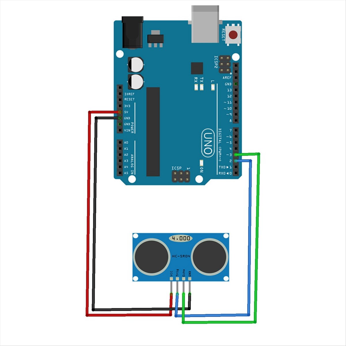 ABGN 1 個超音波モジュール -SR04 SR04 4  - Ultrasonic Distance Sensor のレビューと価格