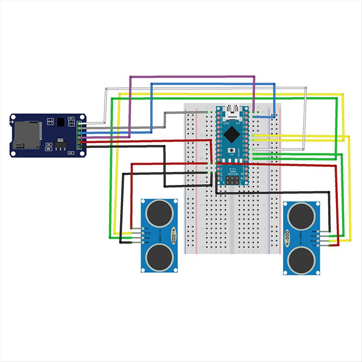 ABGN 1 個超音波モジュール -SR04 SR04 4  - Ultrasonic Distance Sensor のレビューと価格