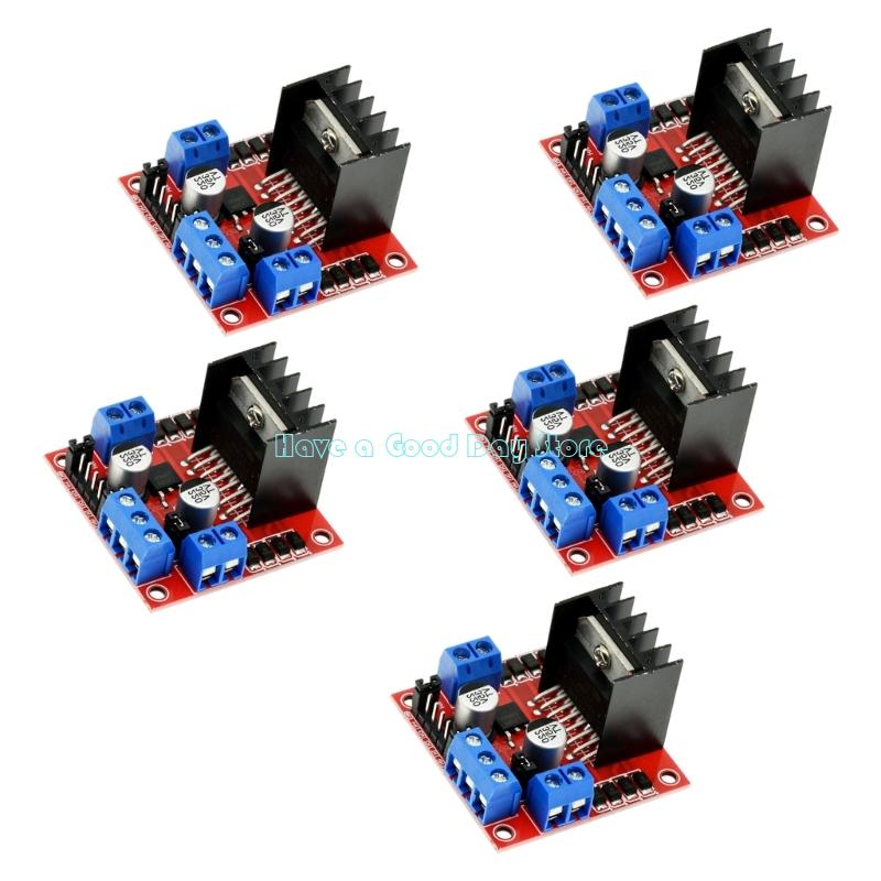 462D ダブルモーター制御 L298N ドライバーモジュー - Motor Driver L298N のレビューと価格