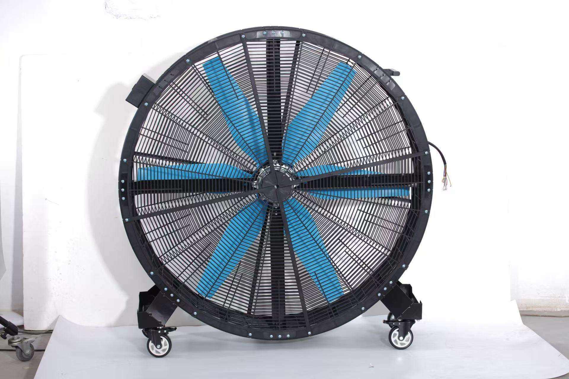 大型産業用扇風機、大風量フロアファン（車輪付き、360度回転 - Caster Wheel のレビューと価格