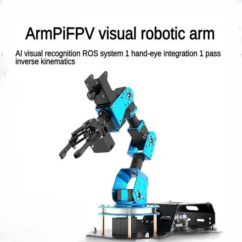 6軸のロボットアーム。サーボクロー、AIビジュアル、FPVカ - Ros Robot のレビューと価格