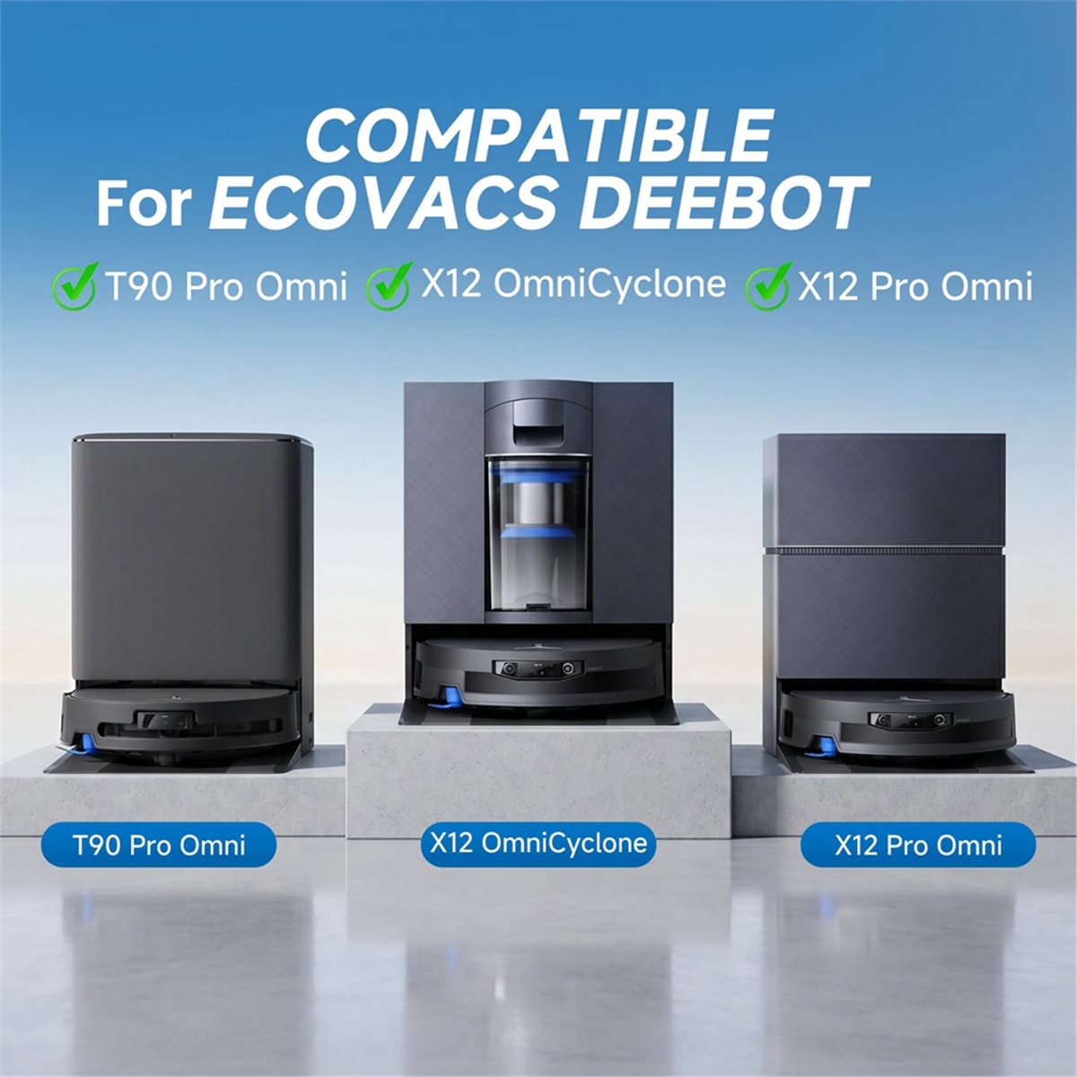 更新しました。 ECOVACS Deebot X12 Omn - Robotics Kit のレビューと価格