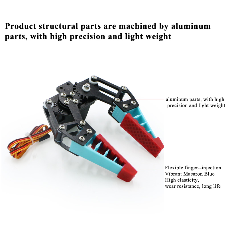最新のフレキシブルロボットクロー、バイオニックフレキシブルメ - Robot Gripper Claw のレビューと価格