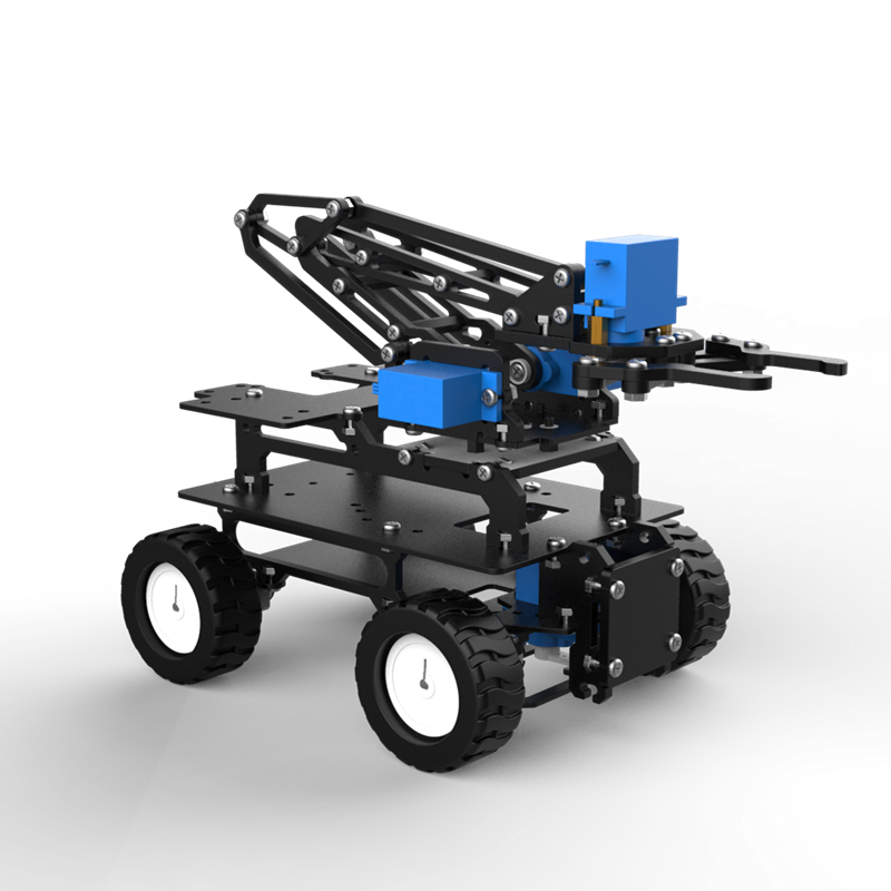 アクリル 4WD ロボットカーモーターアッカーマン全方向追跡 - Arduino Robot のレビューと価格