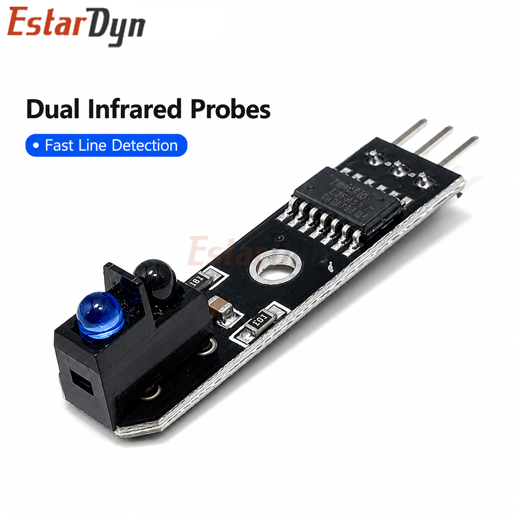 Estardyn TCRT5000 IR赤外線ライン追跡セン - Infrared Obstacle Sensor のレビューと価格