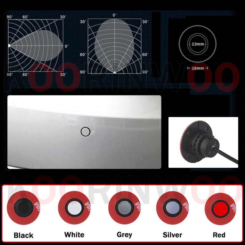 Koorinwoo-車用の調整可能なフラットセンサー,リアパ - Infrared Obstacle Sensor のレビューと価格