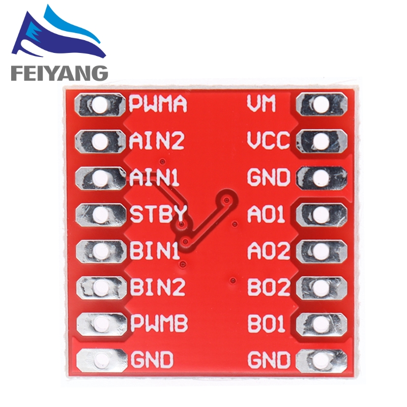 TB6612 デュアル モーター ドライバー 1A TB66 - Motor Driver L298N のレビューと価格