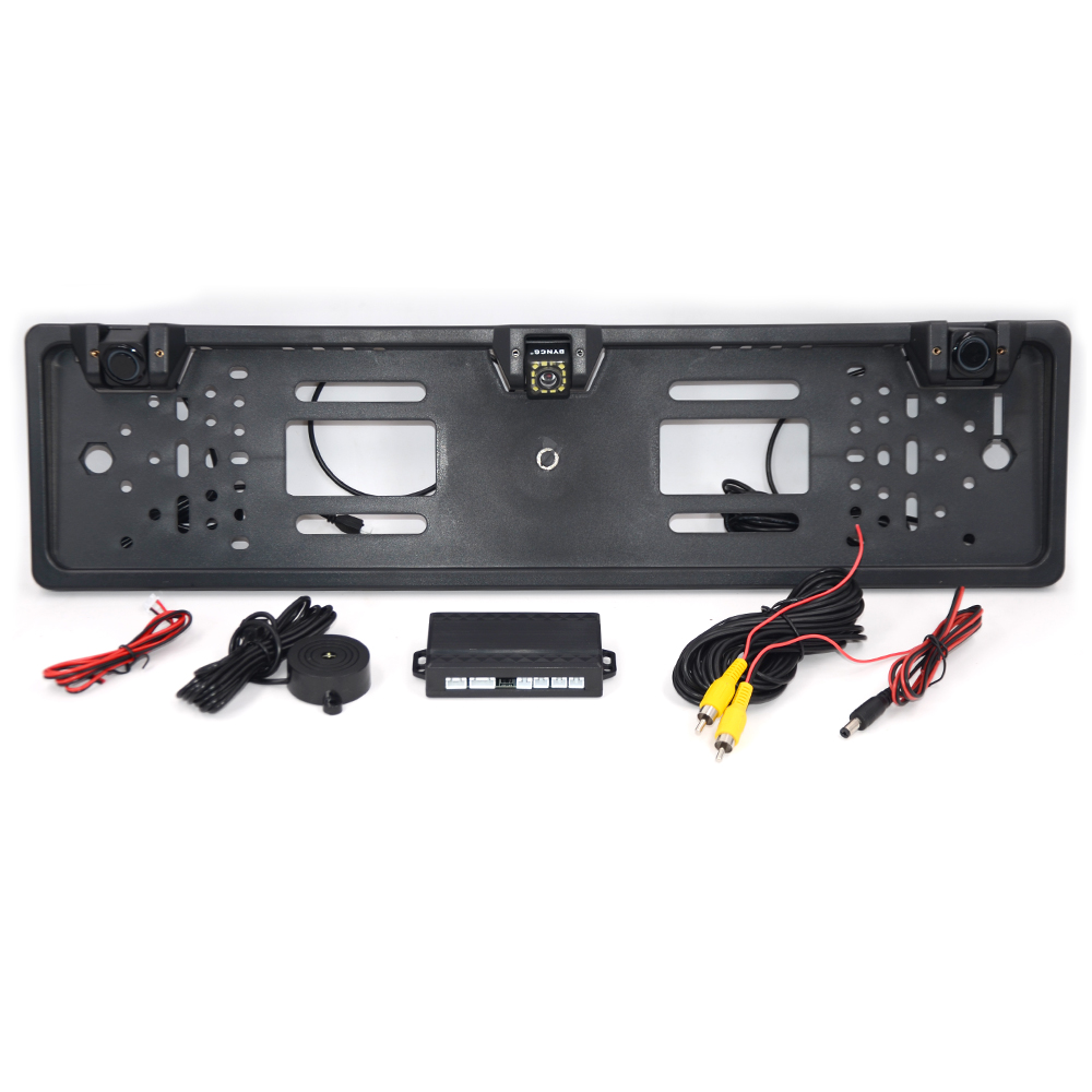 EU欧州仕様の自動車用ナンバープレートフレーム。170度の広 - Infrared Obstacle Sensor のレビューと価格