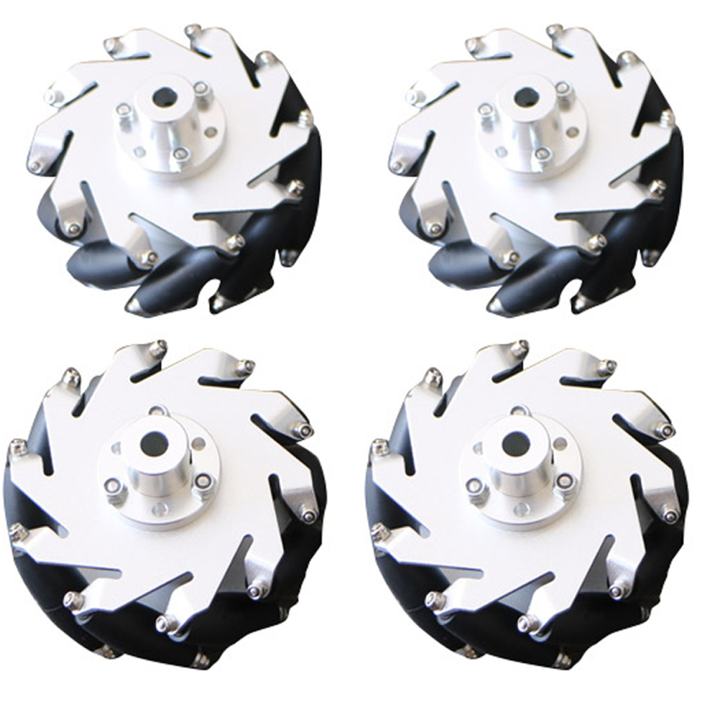 Mni mecanumホイール4個,24v 127 w 12 - Arduino Robot のレビューと価格