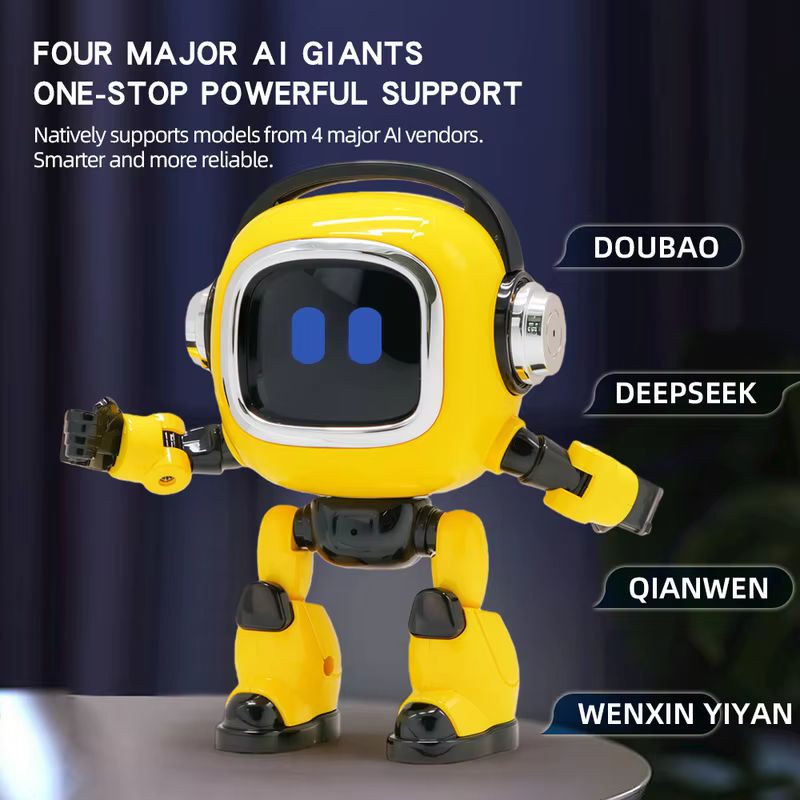 AI搭載の知能ロボットおもちゃ。多言語対応の音声チャット機能 - Ros Robot のレビューと価格
