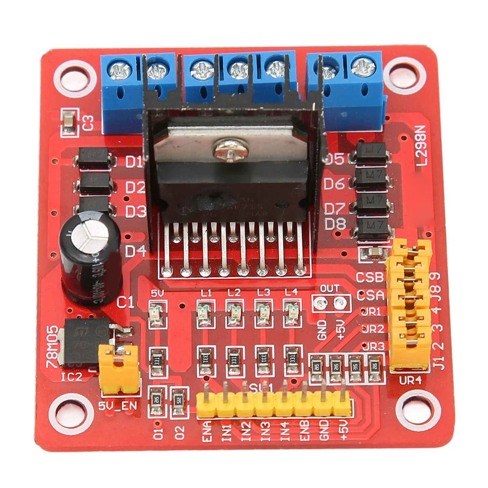 L298N ステッピングモータードライバーモジュール 5V- - Motor Driver L298N のレビューと価格