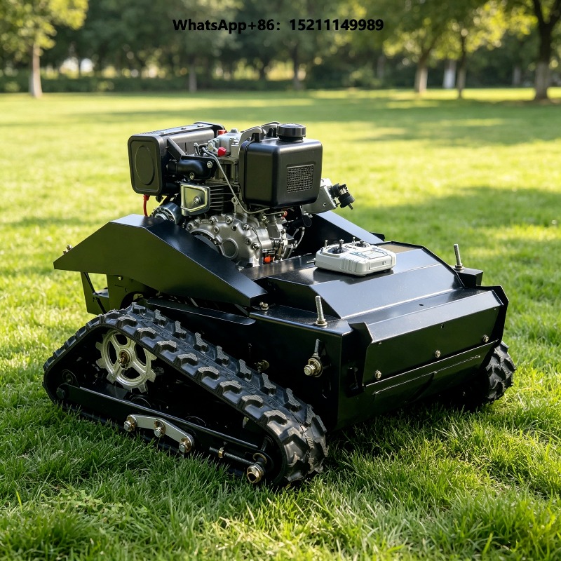 リールブレード式草刈機 4ストローク遠隔操作エンジン搭載ロボ - Robot Track のレビューと価格