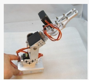 3自由度ロボットアーム用金属製グリッパー爪（MG996Rサー - Robot Gripper Claw のレビューと価格