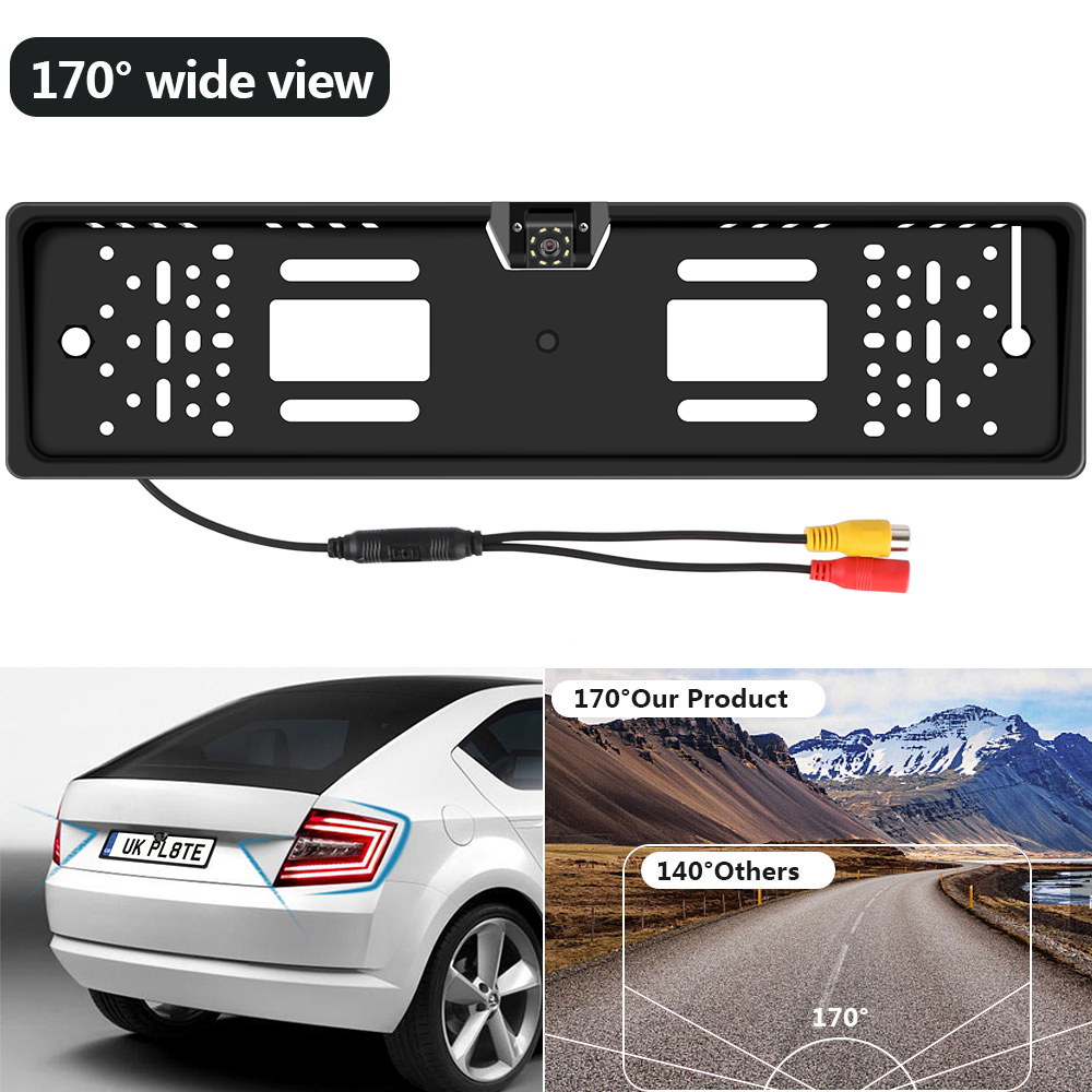 12V 車のリアビューカメラ 4/8 LED ヨーロッパ英国 - Infrared Obstacle Sensor のレビューと価格
