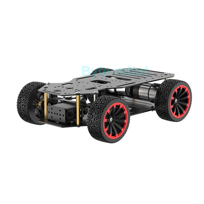 5 キロ負荷 4WD ロボットカー金属アッカーマン RC シ - Arduino Robot のレビューと価格