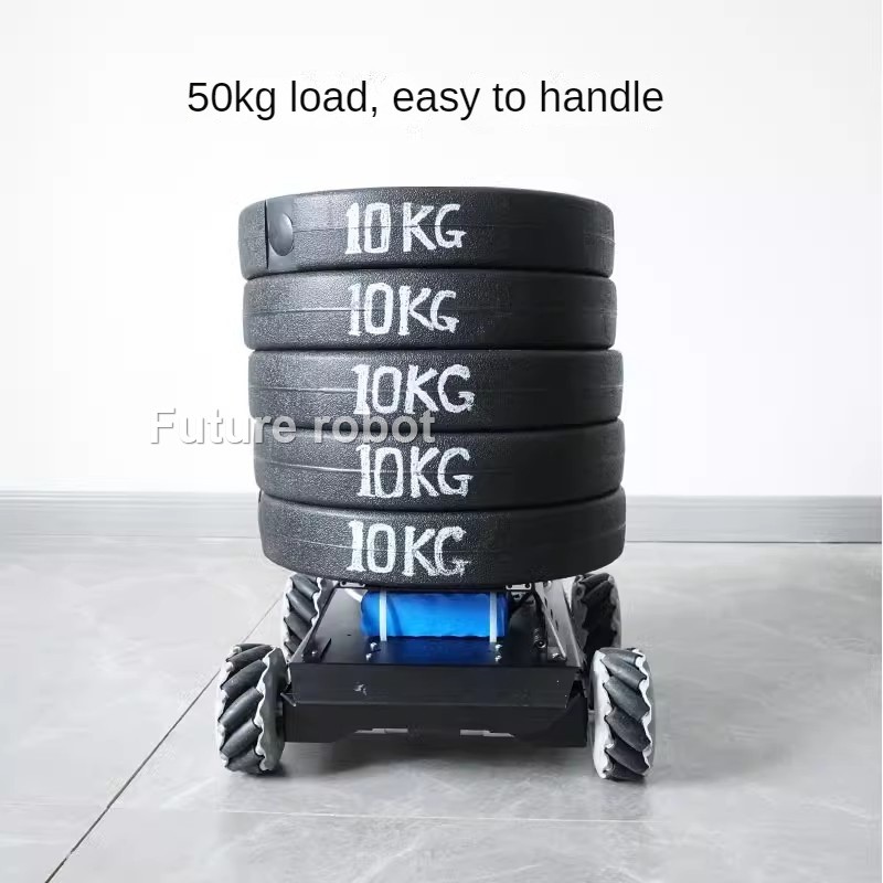 40-60Kg 負荷 RC タンクヘビーデューティメカナムホ - Tracked Robot Chassis のレビューと価格