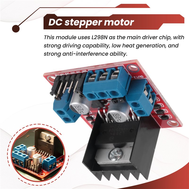 AED7-L298N モジュールデュアル H ブリッジステッ - Motor Driver L298N のレビューと価格