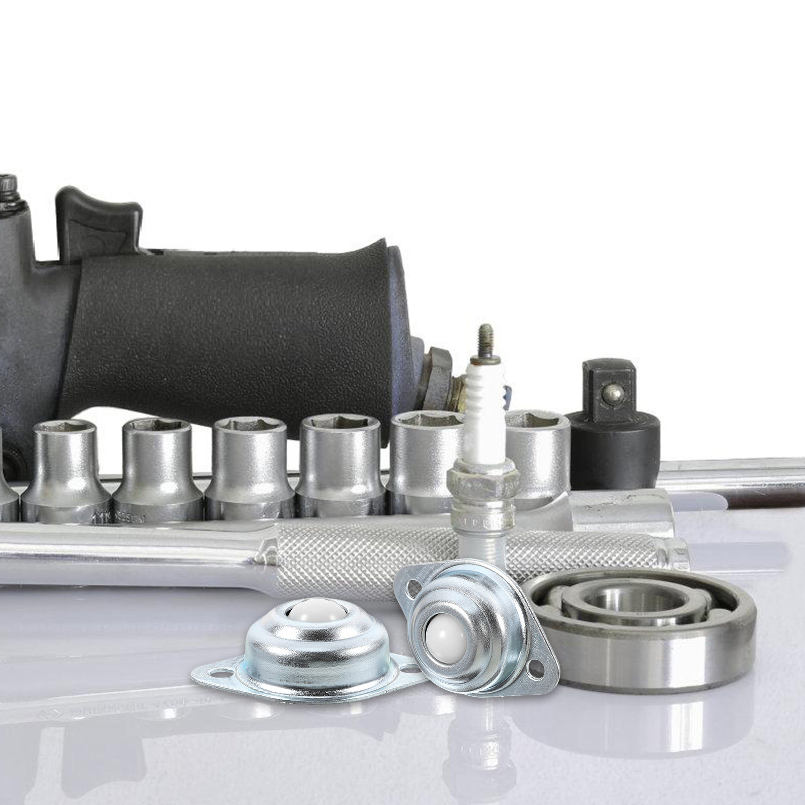 12個入り ナイロン製ボールベアリング、汎用ローラー、スムー - Caster Wheel のレビューと価格