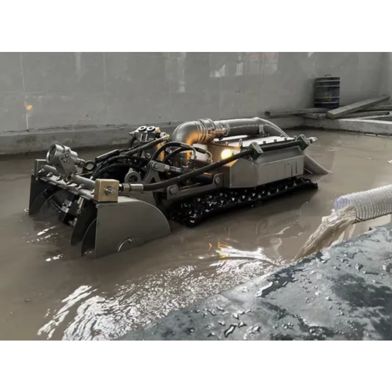 インテリジェント高品質ゴムクローラ式水陸両用浚渫機水中浚渫ロ - Robot Track のレビューと価格